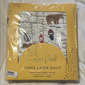 NWT Copper Pearl 3 Layer Quilt